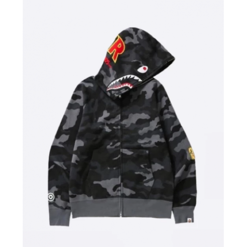 Bape shark hoodie ponr on sale